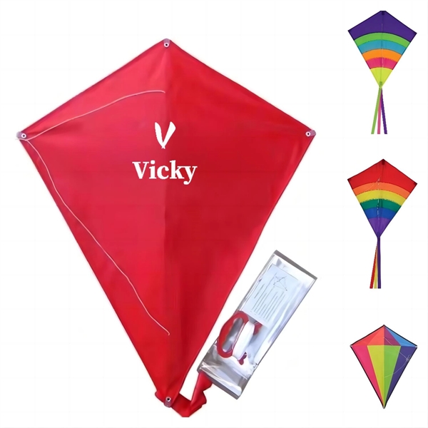 Custom Classical Diamond Kite For Kids