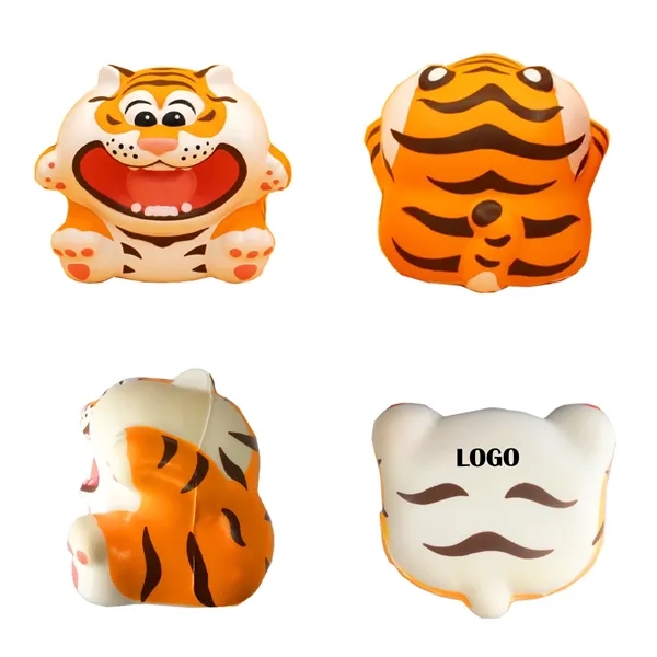 Cute Small Tiger Stress Reliever Squeeze Toy