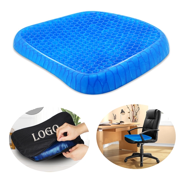 Double Deck Egg Gel Seat Cushion Grid Ice Mat