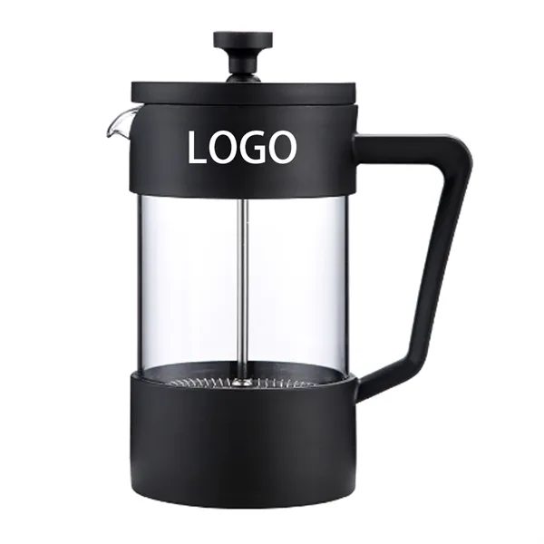 Borosilicate Glass Heat Resistant French Press Coffee Maker
