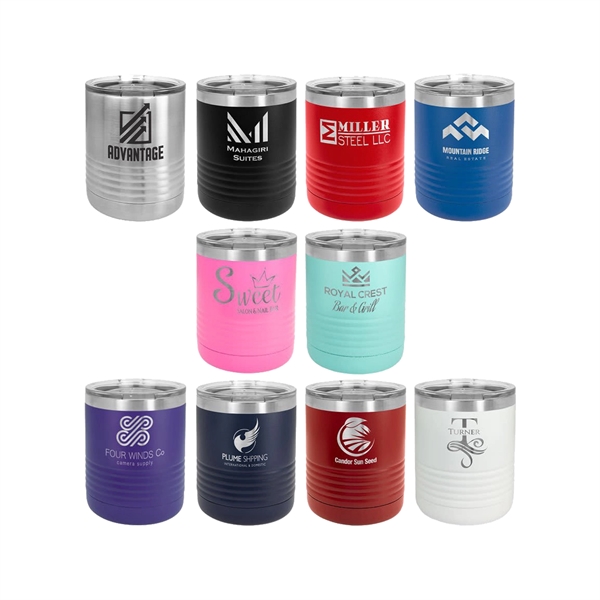 Polar Camel Colored 10oz. Stainless Steel Tumbler