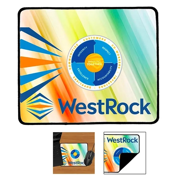 MAXMOUSE 10" x 12" Premium Size Full Color Mouse Pad