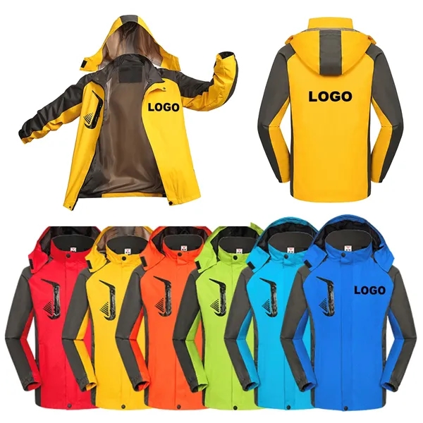 Custom Unisex Outdoor Jacket