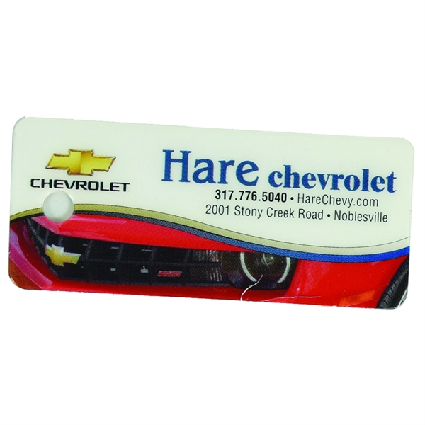 3.5"W X 2"H Plastic Business Card