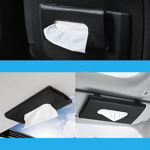 Car Tissue Holder For Sun Visor