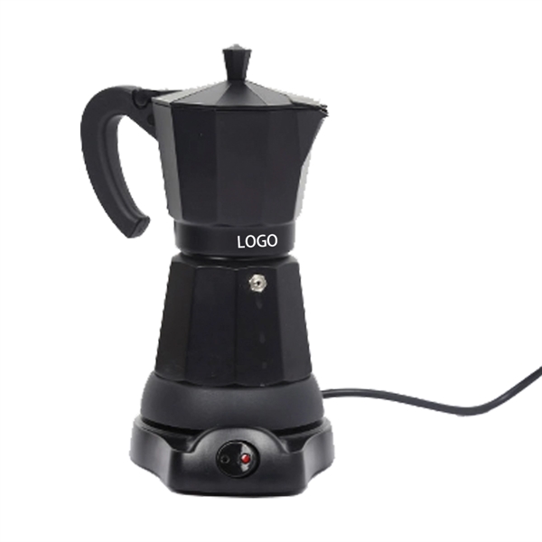 Pluggable Moka Pot / Aluminum Espresso Stovetop Coffee Maker