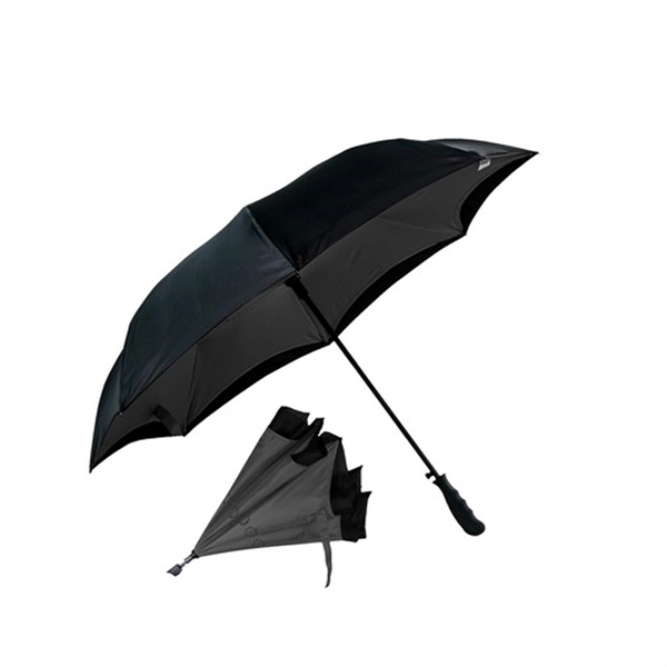 48"Arc Fully Automatic Impact Cloth Inverted Umbrella