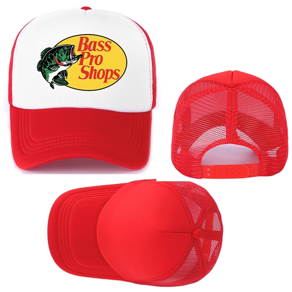 Custom Adjustable  Trucker Mesh Cap
