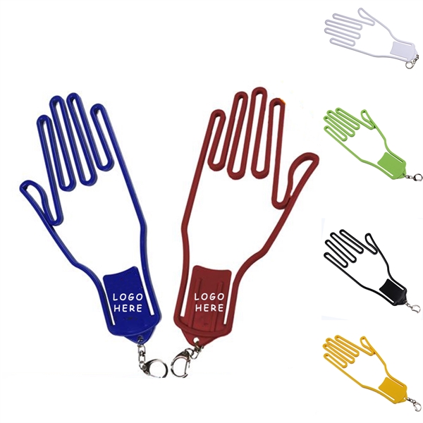 BPA Free Palm Golf Glove Rack With Key Chain