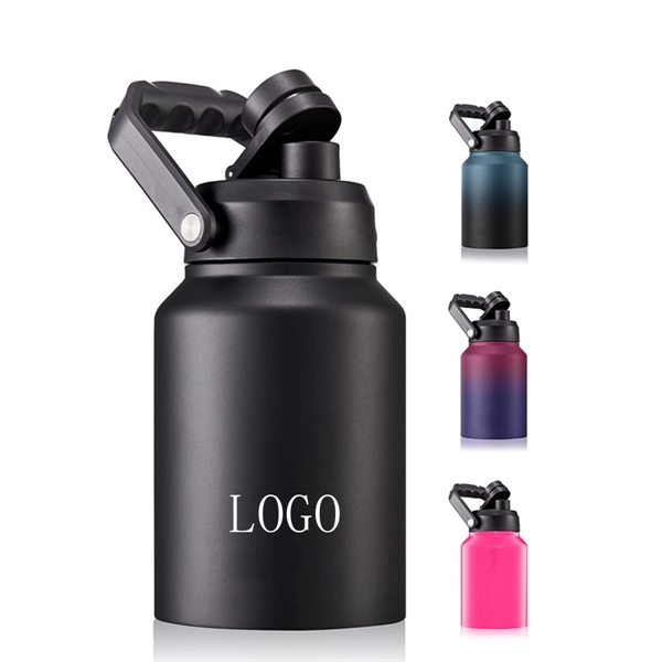 Water Bottle Jug Insulated Canteen Flask Growler 64oz