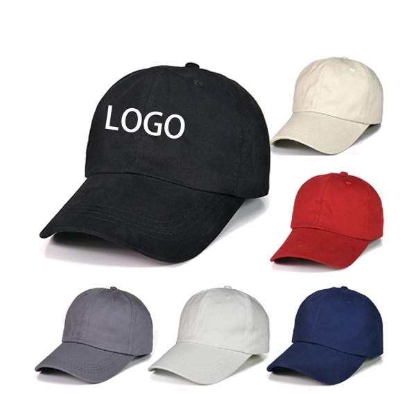 Cotton 6 PanelLow Profile Baseball Cap