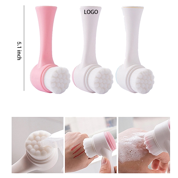 Doublesided Silicone Face Brush