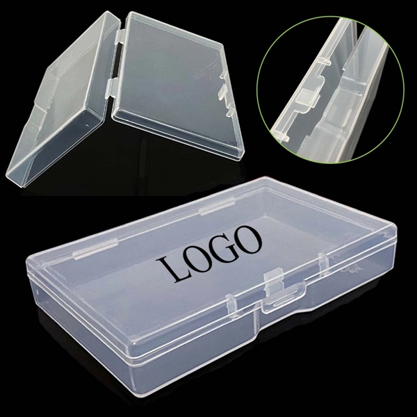 Transparent Plastic Rectangle Storage Case
