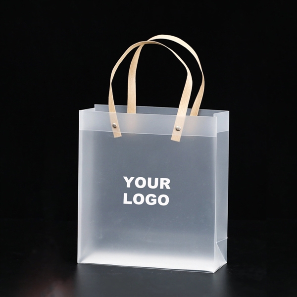 Various Size Clear Frosted Plastic Shopping bag