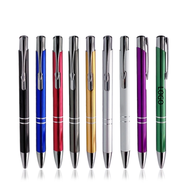 Stylish And Durable Press Touch Metal Pen