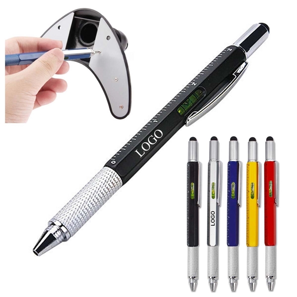 6 In 1 Multifunction Stylus Tools Pen