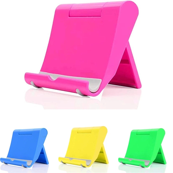 Folding Portable Plastic Phone Stand Holder
