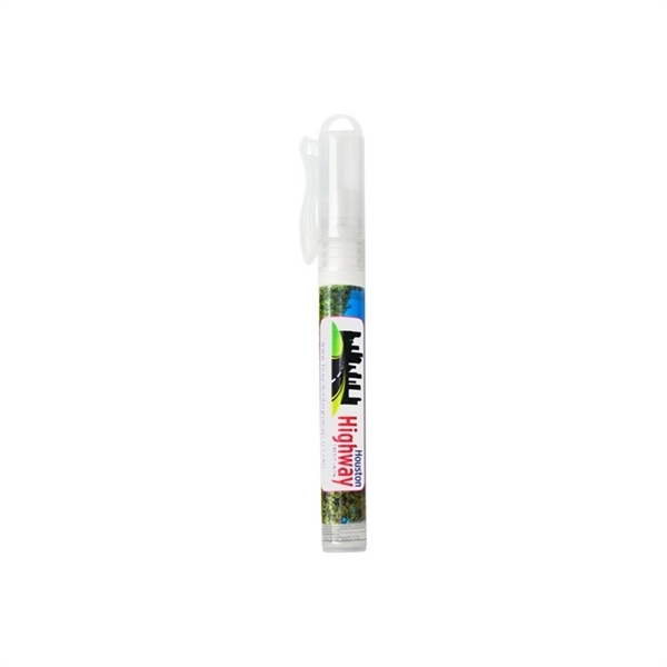 10 ml Carabiner clip pocket sunscreen spray SPF30- Clear