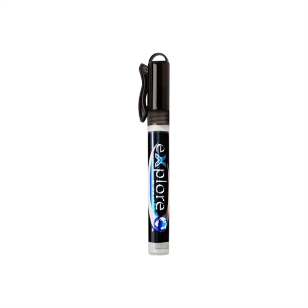 10 ml Carabiner clip pocket sunscreen spray SPF30- Black