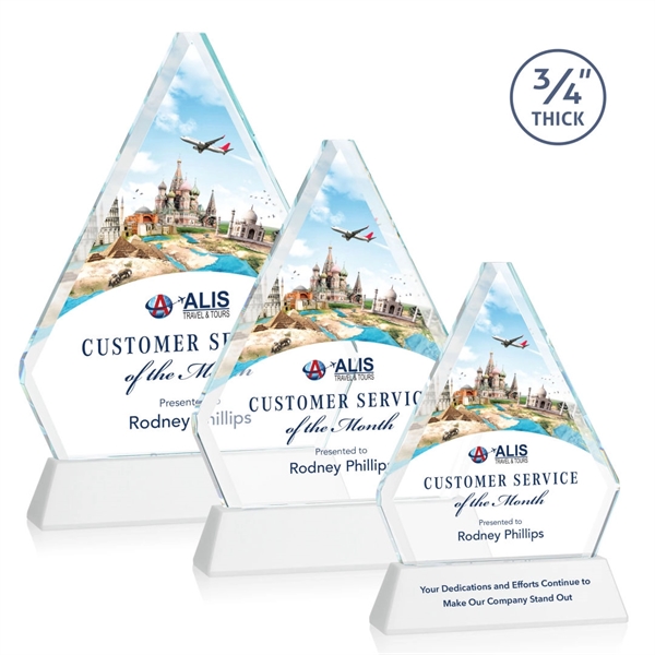 Fyreside VividPrint™ Award on Newhaven - White
