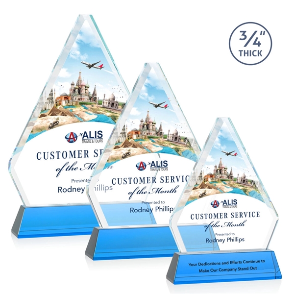 Fyreside VividPrint™ Award on Newhaven - Sky Blue