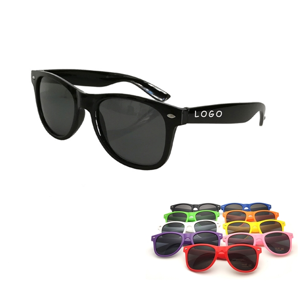 UV Protection Stylish Solid Color Classic Sunglasses