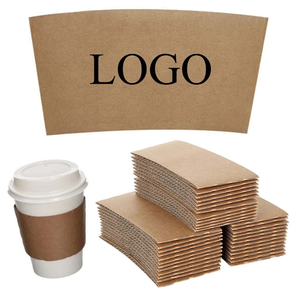 Custom Paper Cup Sleeve Beverage Holders