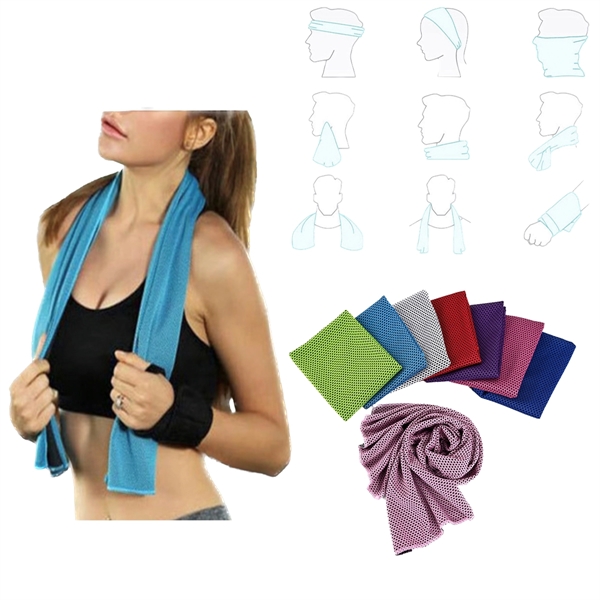 Custom Microfiber Workout Cooling Towel
