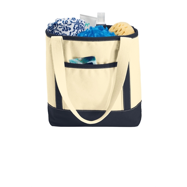 Port Authority Medium Cotton Canvas Tote.