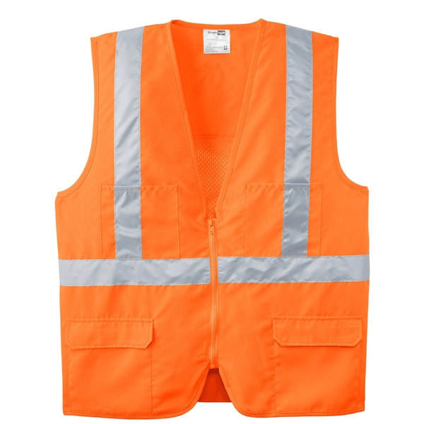 CornerStone - ANSI 107 Class 2 Mesh Back Safety Vest.