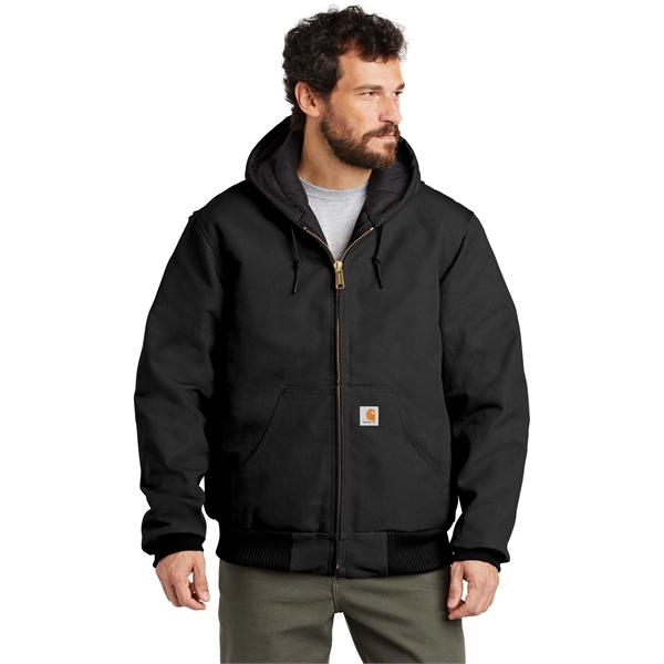 Carhartt Quilted-Flannel-Lined Duck Active Jac.