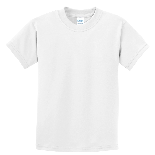 Port & Co Youth Essential Tee.