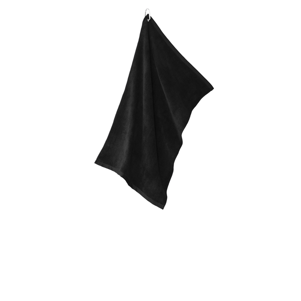 Port Authority Grommeted Microfiber Golf Towel.
