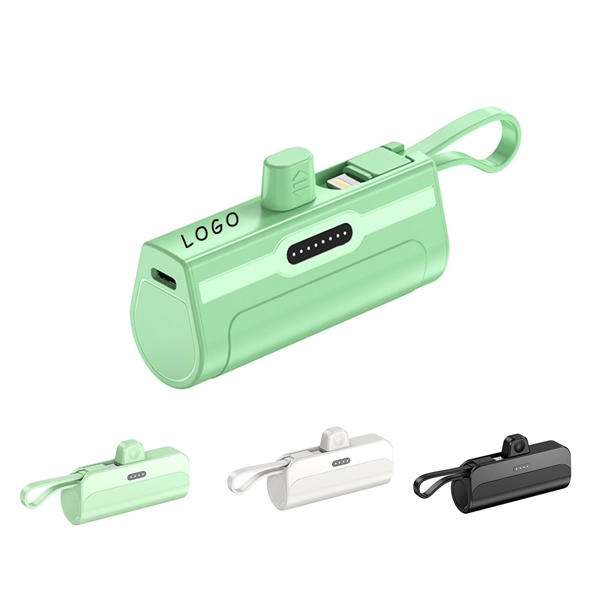 Multifunctional Mini Capsule Charging Power Bank