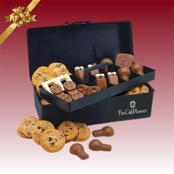 Electrician's Cookies and Chocolate Tools Gourmet Toolbox