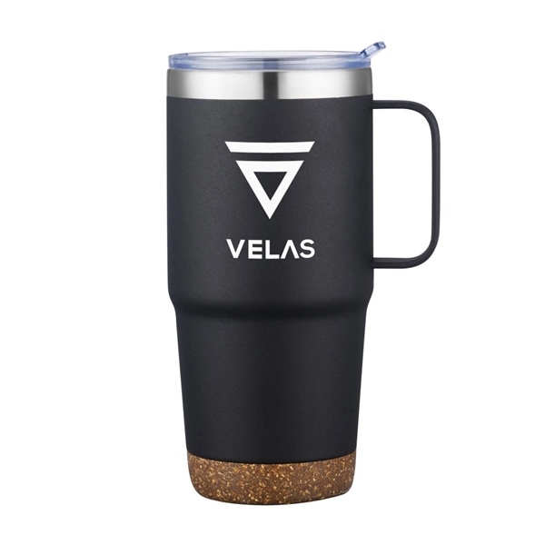 Akira Travel Mug w/Cork Bottom - 24oz