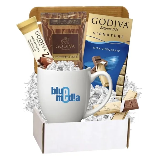 Godiva and Branded Mug Gift Box