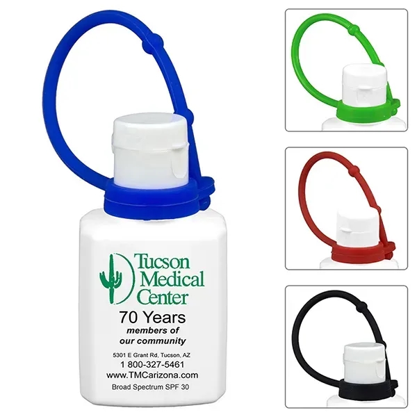 Broad Spectrum SPF 30 Sunscreen Lotion In Solid White Flip-T