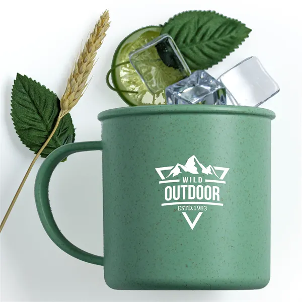 18 Oz Wheat Cup With Handle