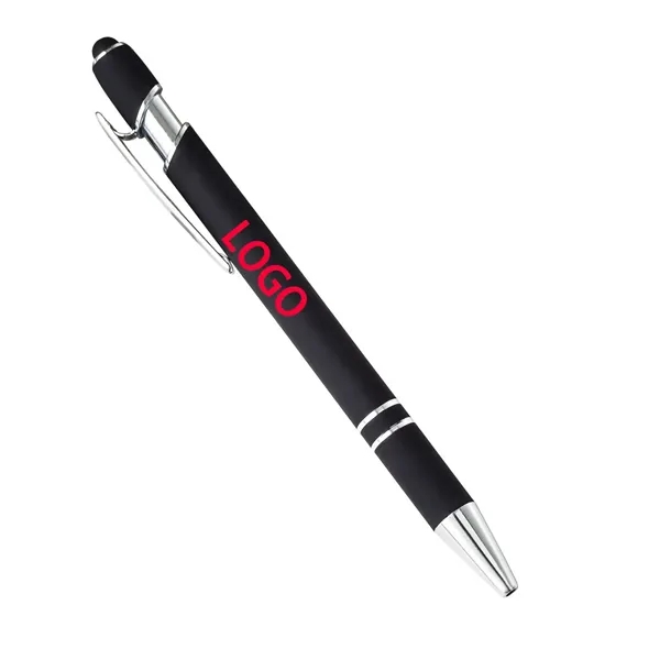 Metal Ballpoint Pens w/ Stylus