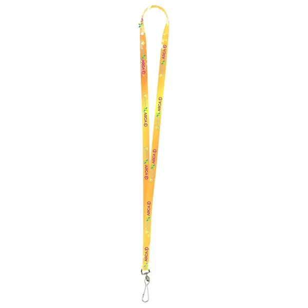 3/8" Import Air Ship Super Soft Polyester Lanyard