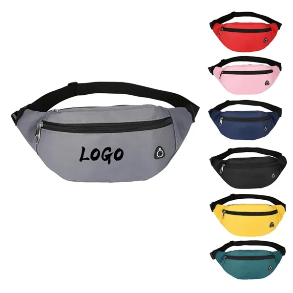 Outdoor Sports Nylon Bodypack With Convenient Headphone Jack