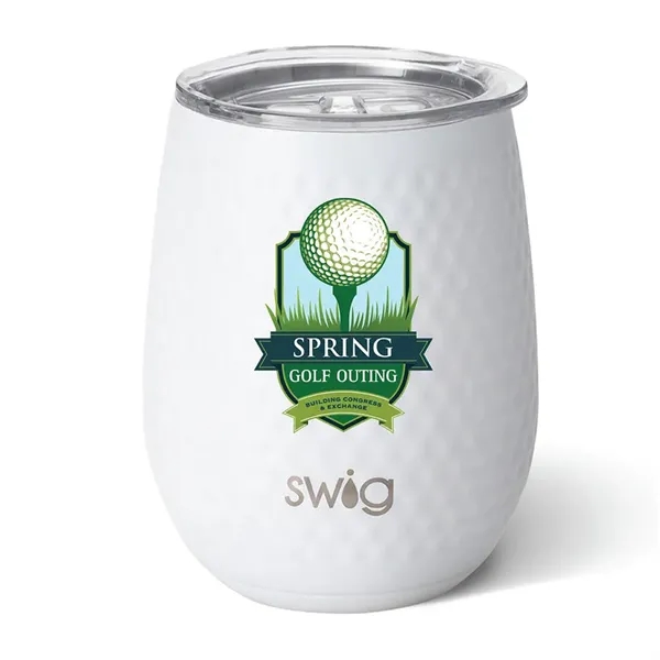 Swig® 14 oz. Golf Partee Wine Cup, Full Color Digital