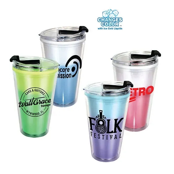 Mood™ 16 oz. Victory Acrylic Tumbler with Flip Top Lid