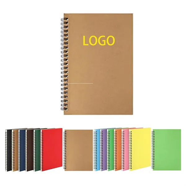 A5 Lined Premium Business Journal Spiral Notebook