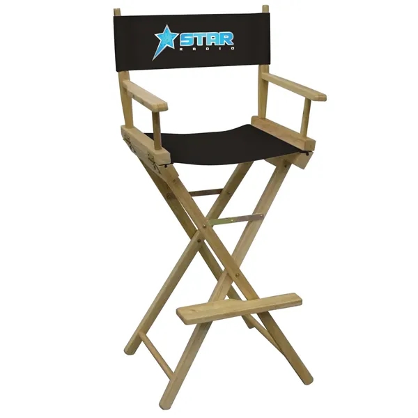 Bar-Height Director's Chair (Full-Color Imprint)