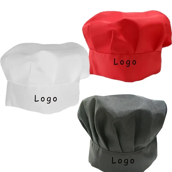 Comfortable And Stylish Unisex Polyester Chef Hat