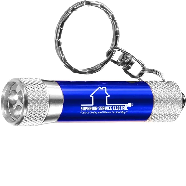 Metal LED Flashlight Keychains