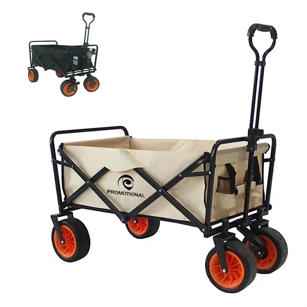 Outdoor Picnic Foldable Camp Trolley