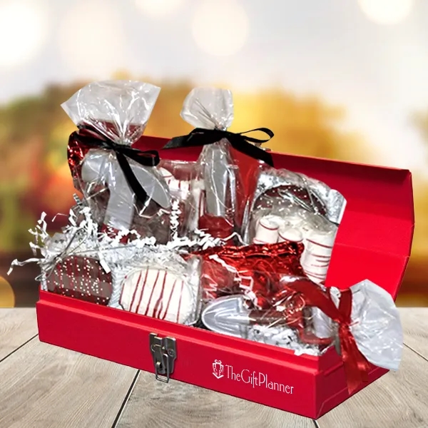 The Big Red Chocolate Gourmet Toolbox Business GIft
